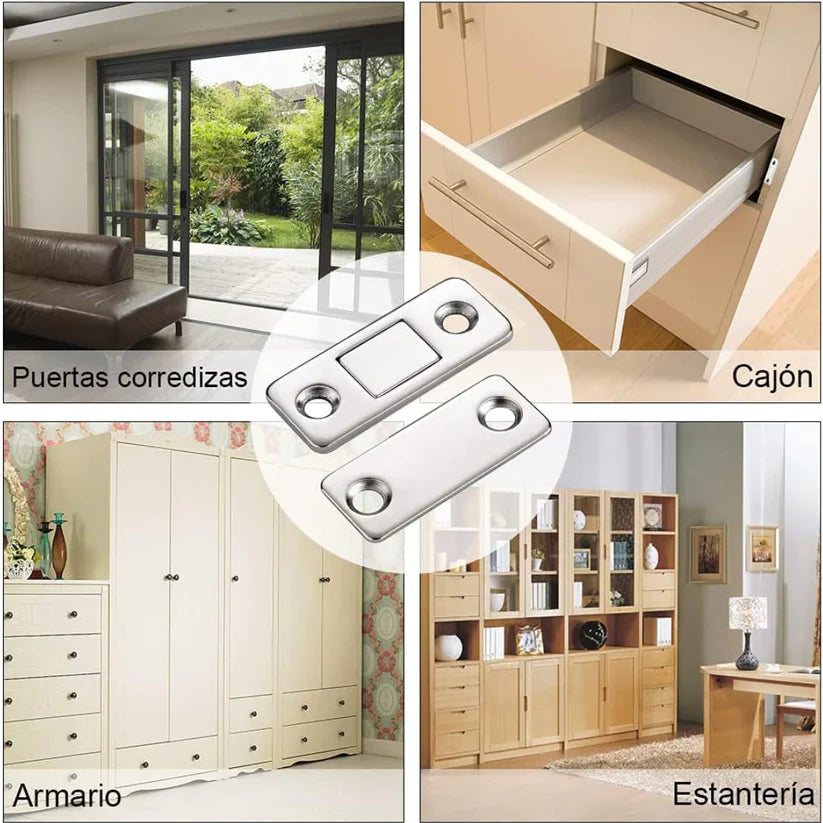 Oferta Paga 5 y llévate 10 - Cierres magnéticos para armarios y cajones