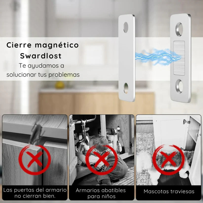 Oferta Paga 5 y llévate 10 - Cierres magnéticos para armarios y cajones