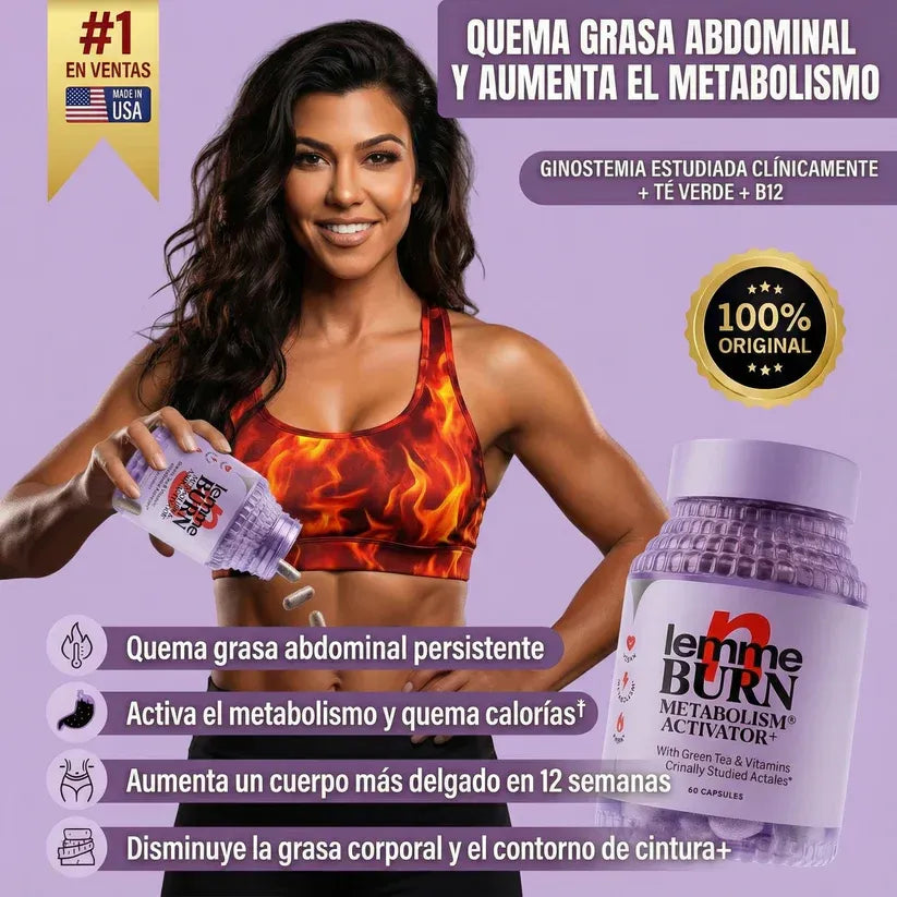 T - Lemme Burn - Quemador de Grasa + Envio gratis